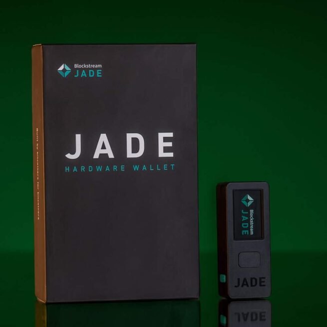 Jade monedero bitcoin