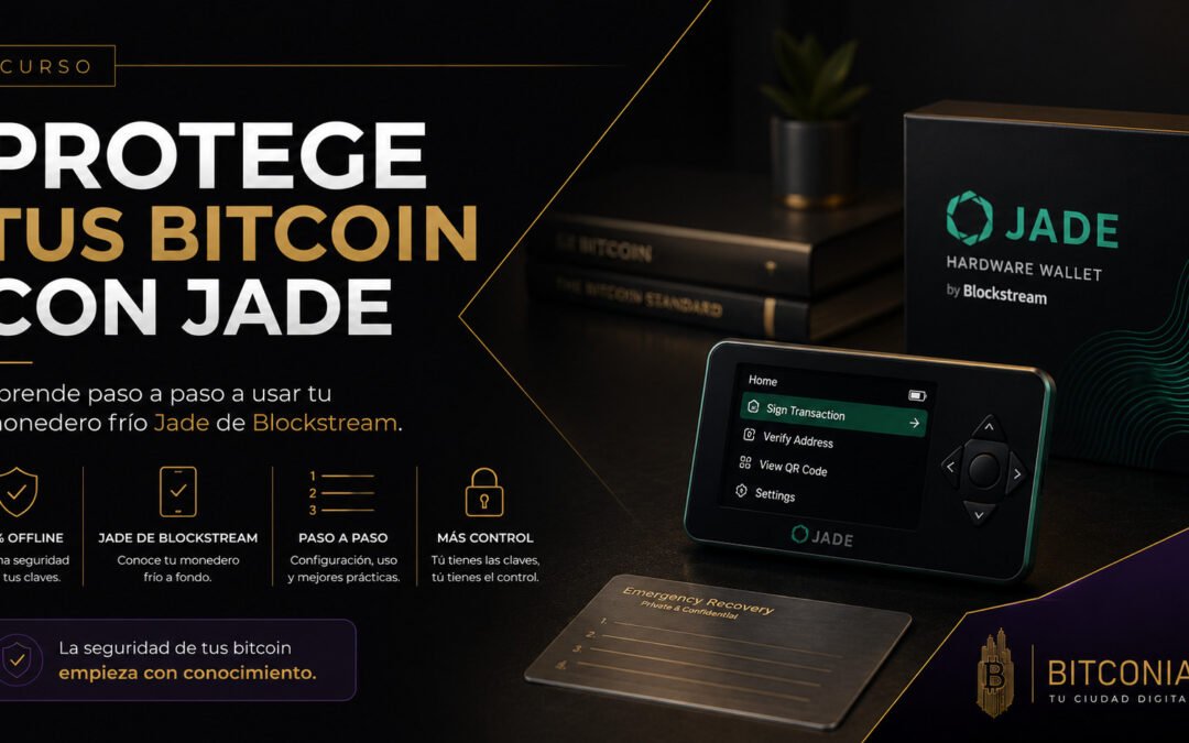 Protege tus BTC con Jade