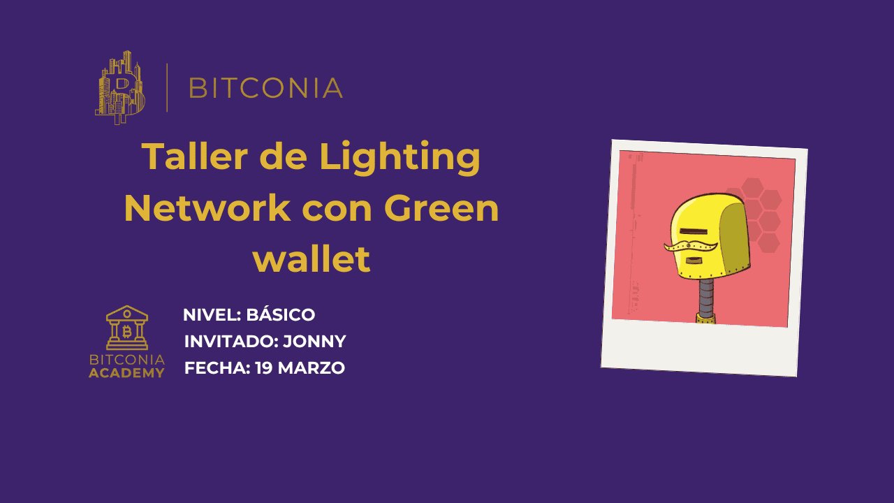Taller Lighting Network con green wallet